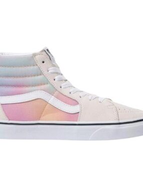 Vans Sk8-Hi Gradient Pastel Sneakers in Pink, Peach, Light Blue